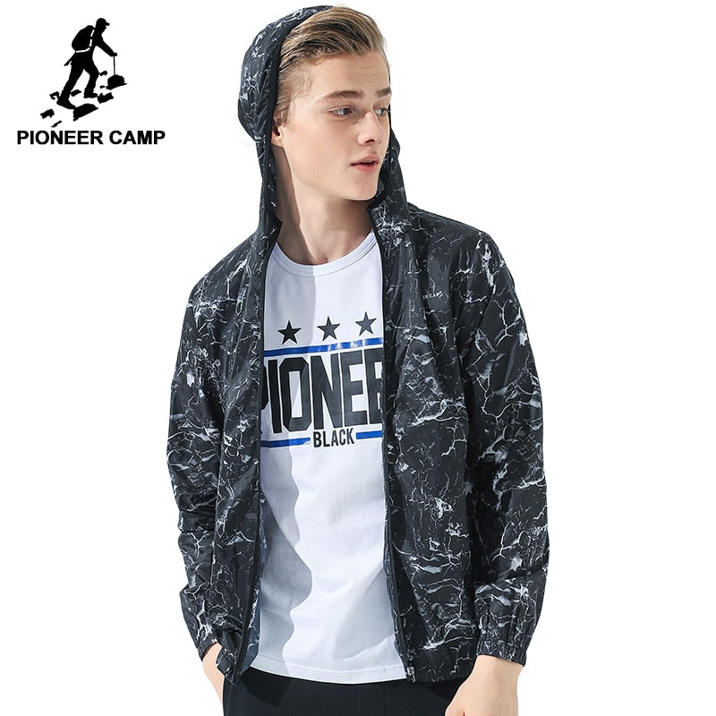 Pioneer camp summer camouflage jacket men brand clothing