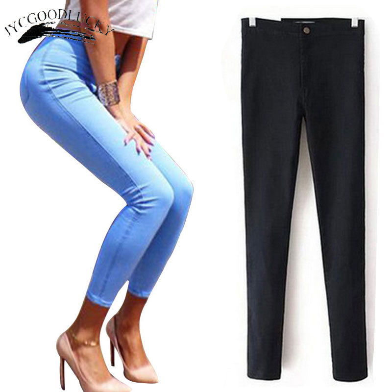 Jeans For Women Stretch Black Jeans Woman 2018 Pants Skinny Women