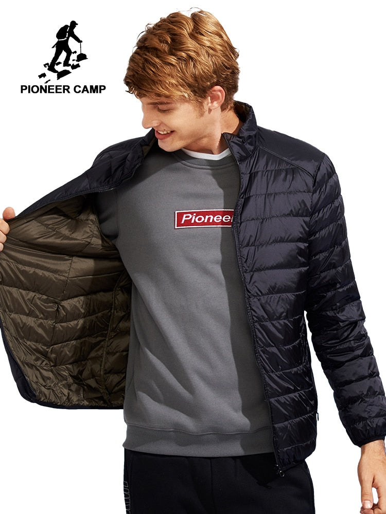 Pioneer Camp reversible down jacket men brand-clothing