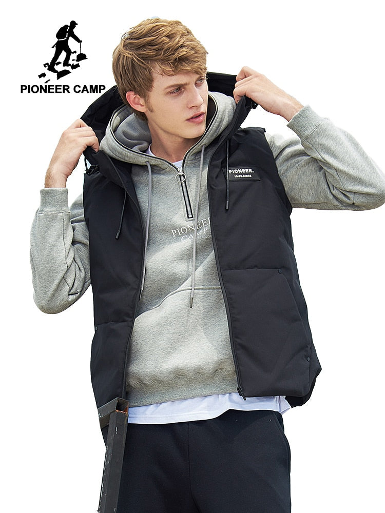 Pioneer Camp autumn winter vest for men brand
