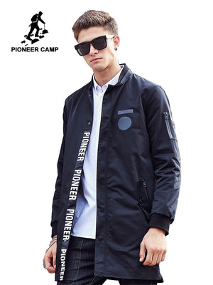 Pioneer Camp brand clothing New long Trench Coat