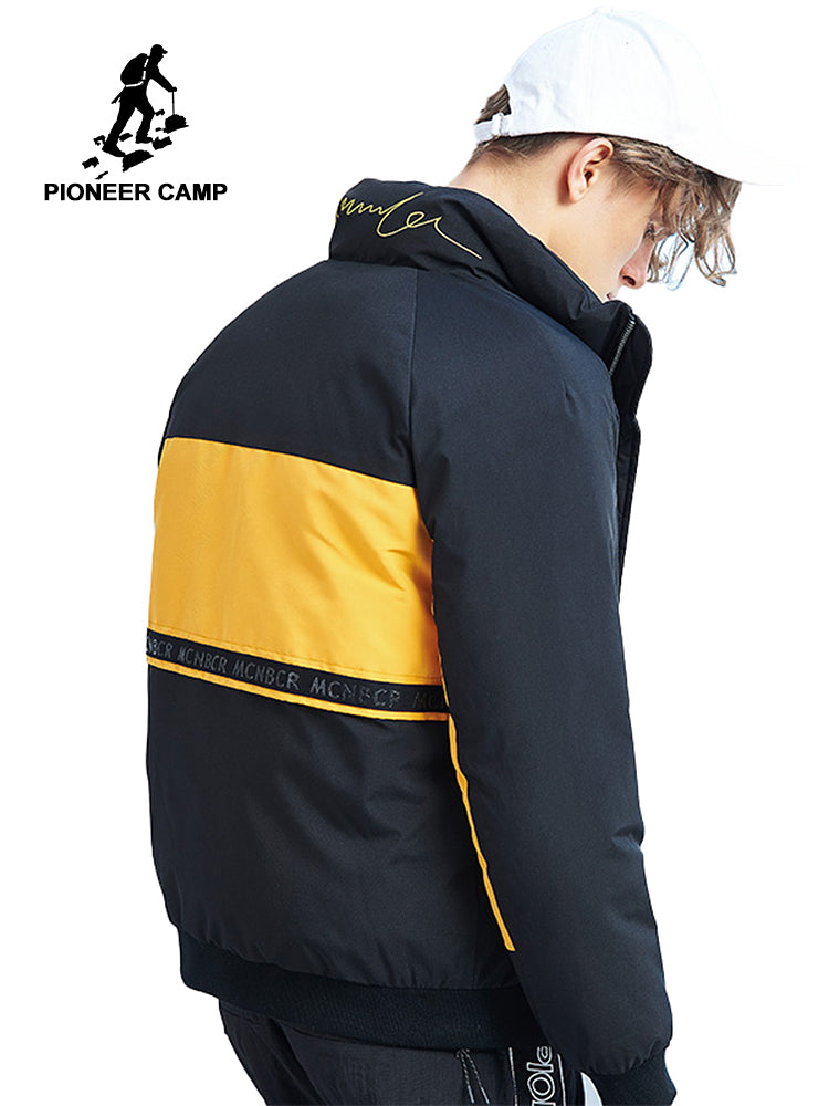 Pioneer camp new winter down jacket men brand