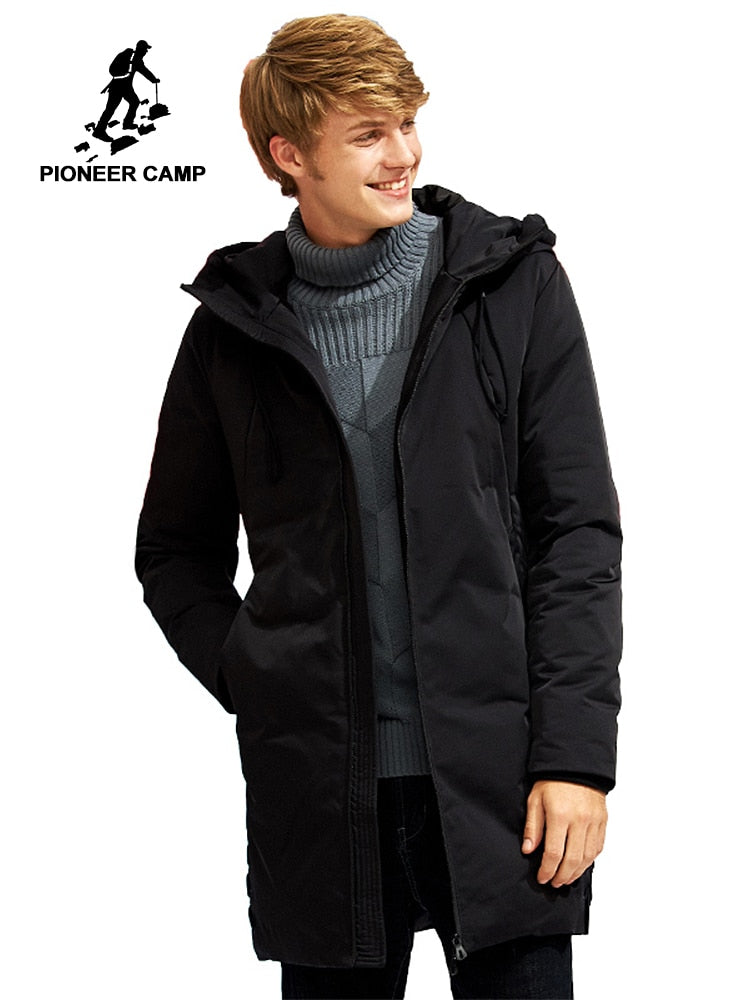 Pioneer Camp new long warm thick winter down jacket