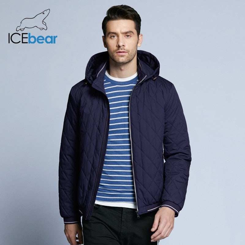 ICEbear 2019 new Spring men's cotton classic quilted design coats